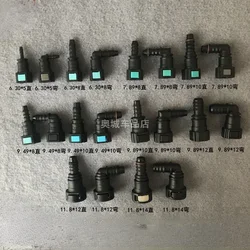 Car Fuel Injector Cleaning Tool Hanging Bottle Fitting Joint Fuel Pipe Gasoline Pipe Quick Connector 6.30/7.89/9.49/9.89