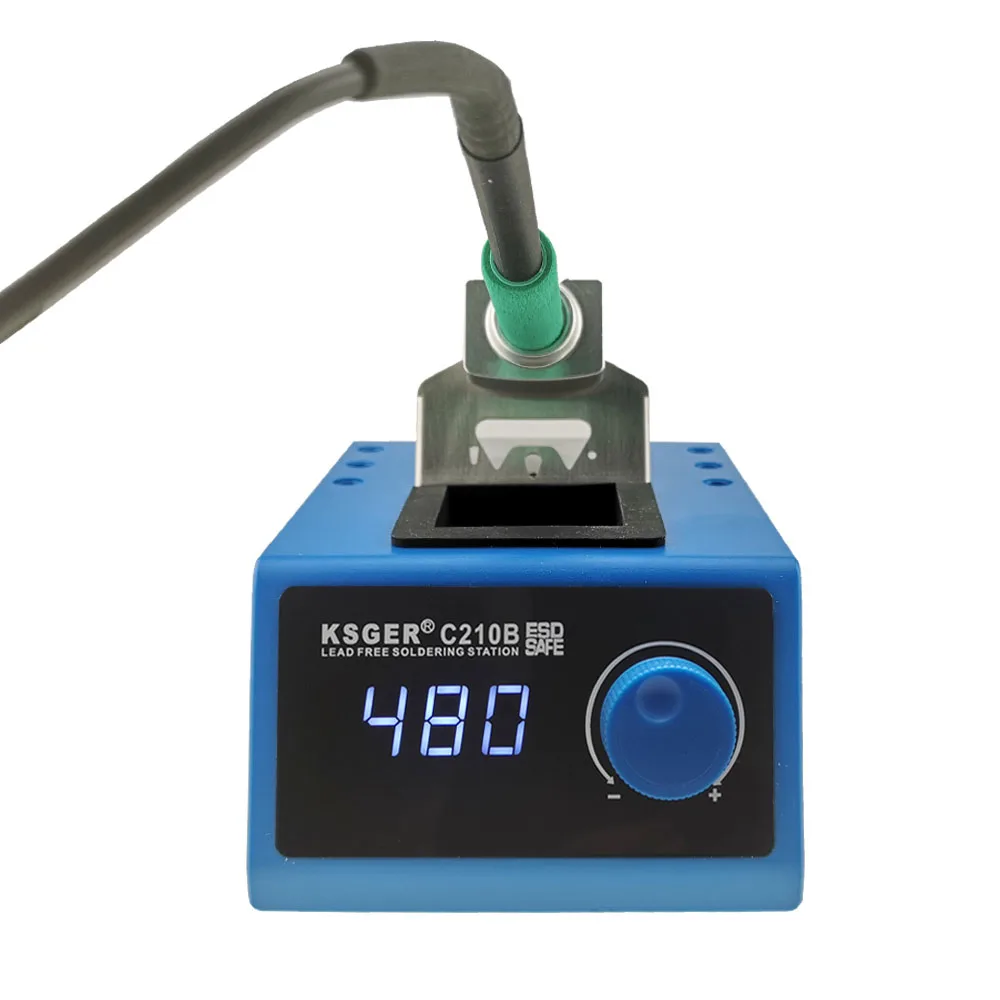 

KSGER C210B Lead Free Welding Key Power 85W 200-500C Digital Soldering Station with Digital Display Rapid Heating 85W 150-480C