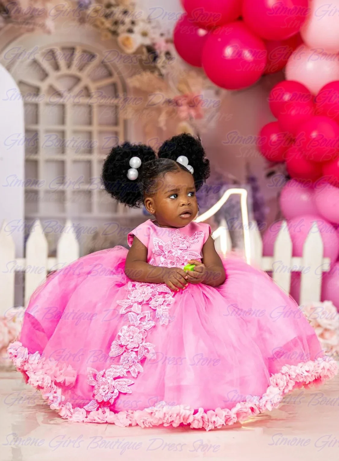 Vestido blanco sin mangas con estampado bordado en la espalda, falda, vestido de baile, vestido de niña de flores para boda, primera comunión, fiesta de cumpleaños