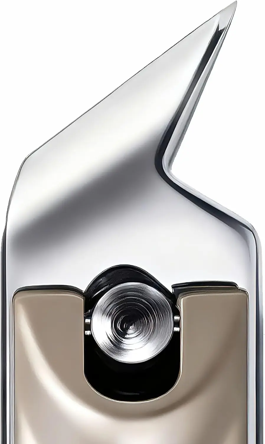 Slanted Pointed Ingrown Nail Clippers with Non-Slip Handle, Stainless Steel, Built-in File for Thick Nails