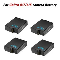 BINPAI 1800mAh Battery For Gopro 8 battery, Full decoding batteries For Gopro Hero 8 Hero 7 Hero 6 Hero 5 Camera Accessories