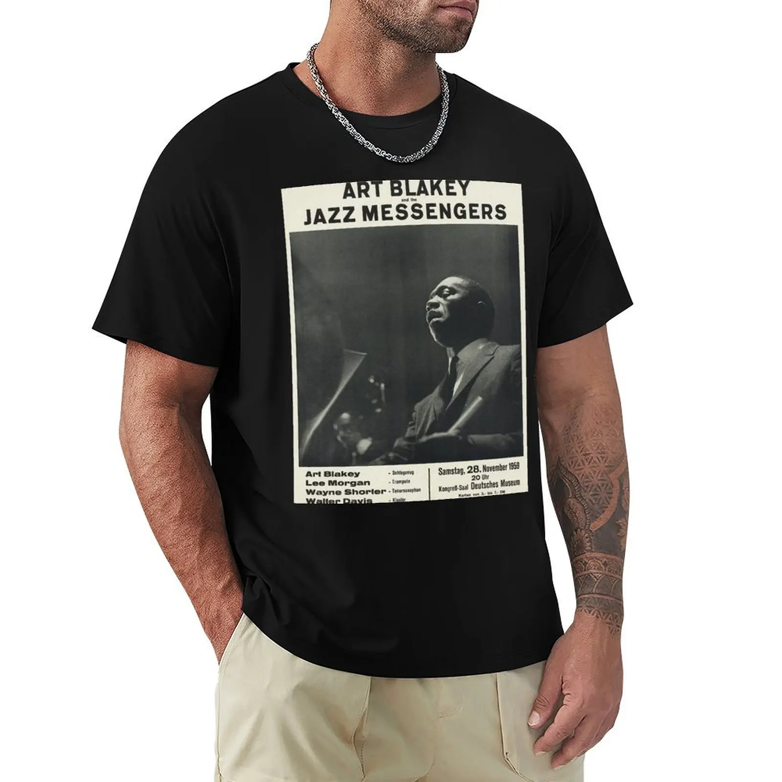 

Art Blakey and the Jazz Messengers T-Shirt korean fashion plain custom t-shirts cheap stuff t shirts for men pack