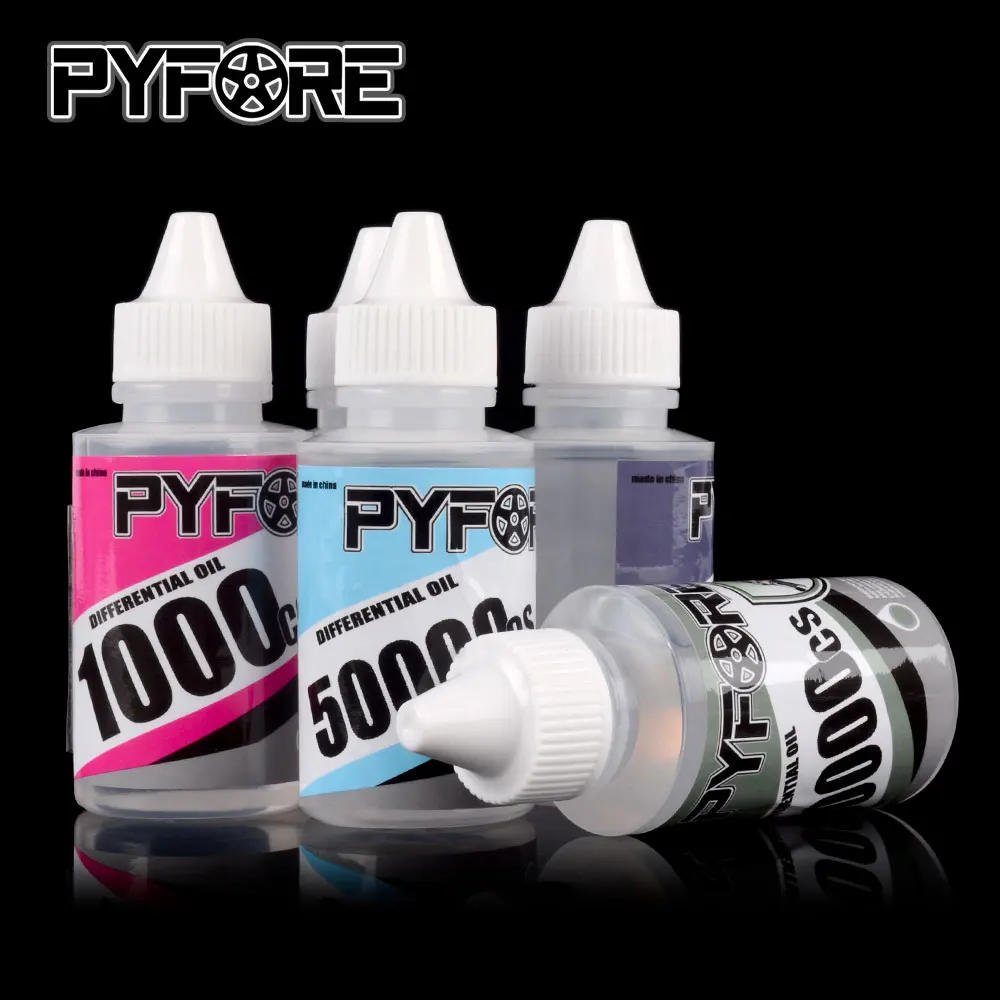 PYFORE 1000CS-500000CST Concentration Differential Oil 60ml RC Remote Control Model Crawler Car Differential Oil High Purity