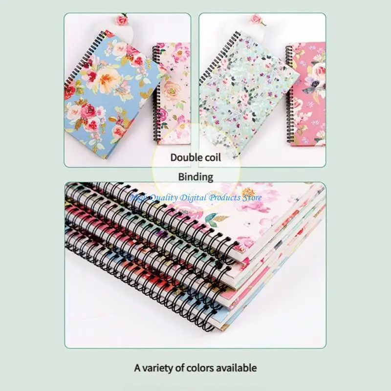 U2JE A 5 Journal Notebook Thick Paper Notebook Spirals Notepads Stationery Notebook