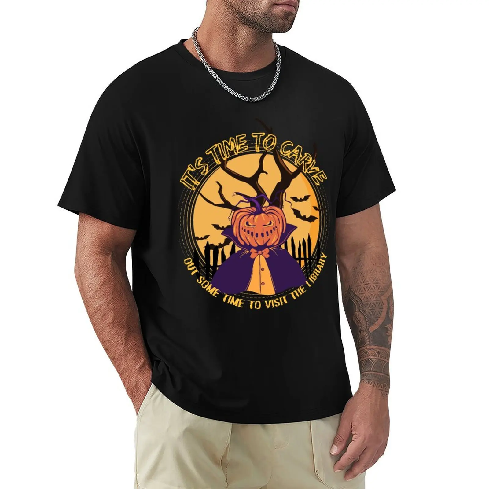 

Its time to CARVE (out some time to visit your library) T-Shirt quick-drying summer 2025 mens t shirt graphic