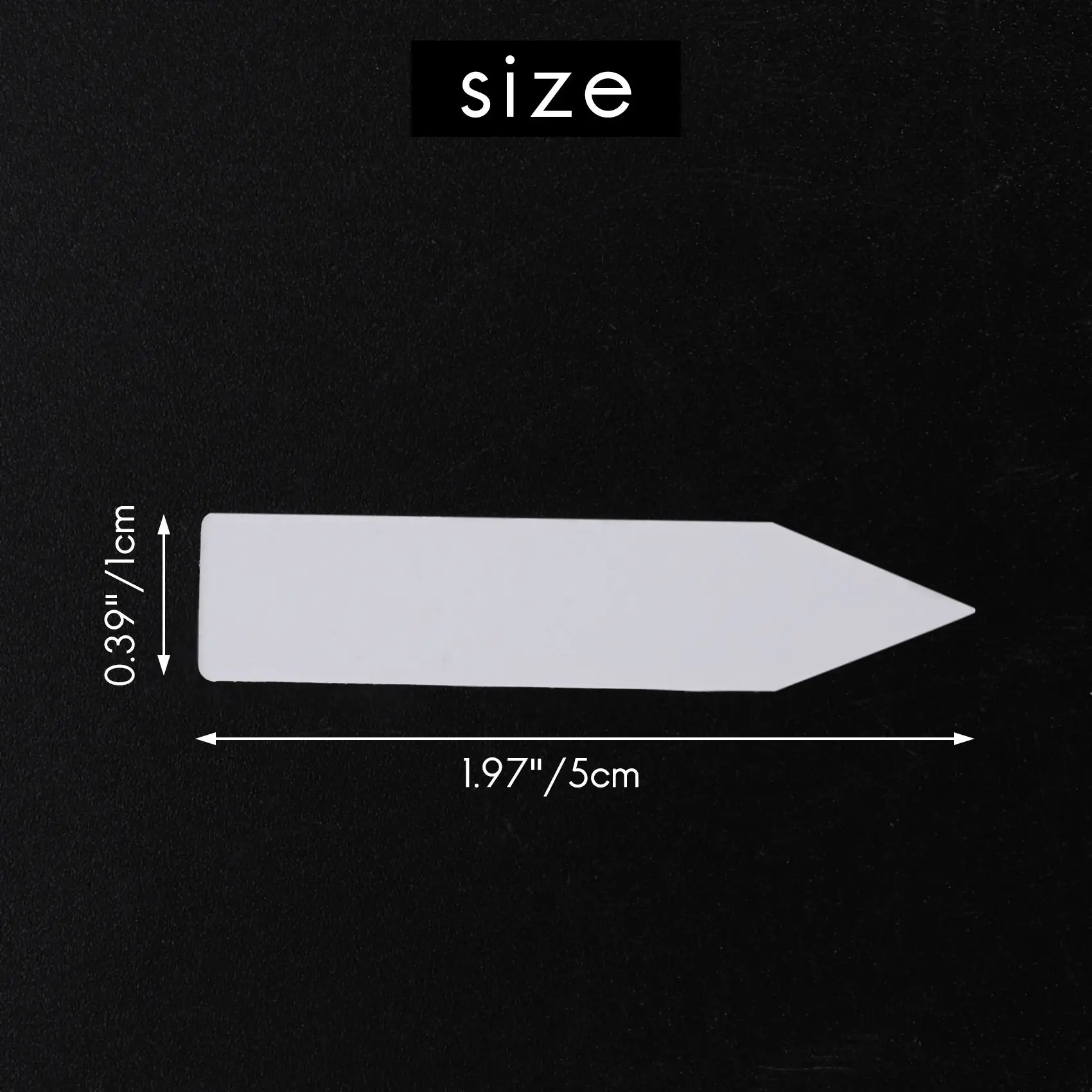 Sales! 500 Pcs Reusable Pvc Plant Tag Label Tree Fruit Seedling Garden Flowerpot Plastic Label Sign Sorting Tool