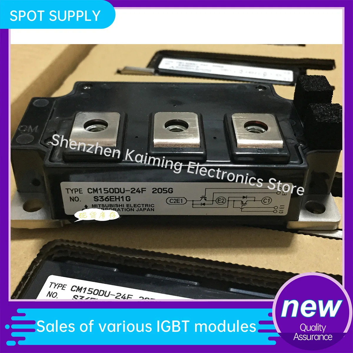 NEW Original IGBT MODULE CM200DU-24F CM150DU-24F CM200DU-24FA CM150DU-24FA CM200DU-24H CM150DU-24H CM400DU-12F CM400U-12NF