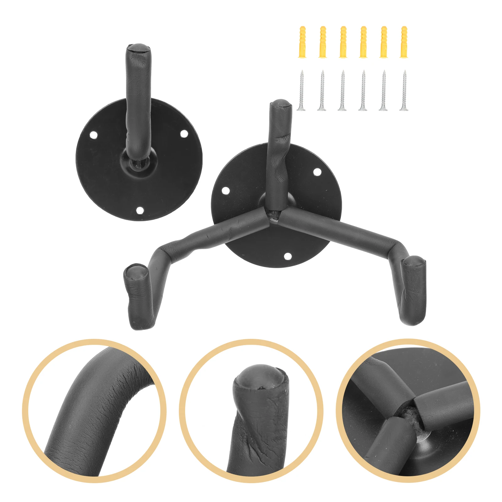 

Guitar Wall Metal Horizontal Holder Collapsible Ukulele Horizontal Guitar Hanger Rack Durable Small Easy Installation Walls