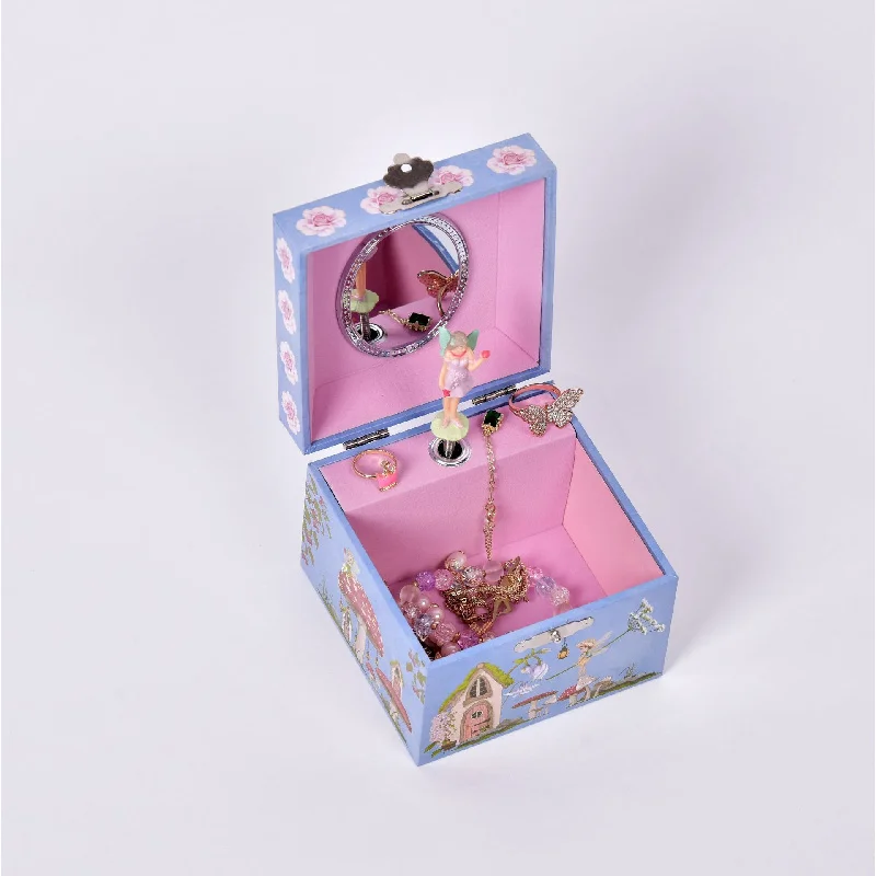 

2025 New Design 4Inch Flower Music Box Ballet Jewelry Storage Case Gift Boxes for Girl Birthday Present Snail Container