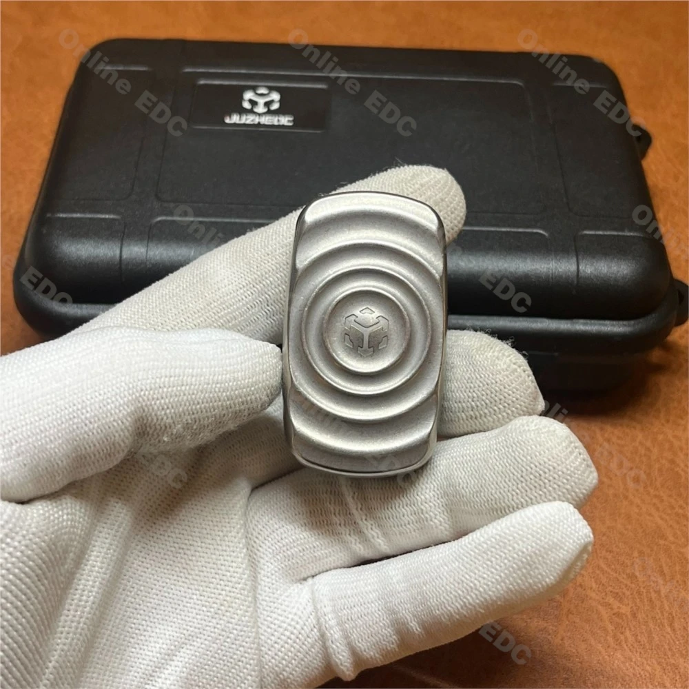 

Used EDC Toys JUZHEDC Ripple Tuning Fork Slider Magnetic Tuning Fork Push Slider Stainless Steel Fingertip Toys