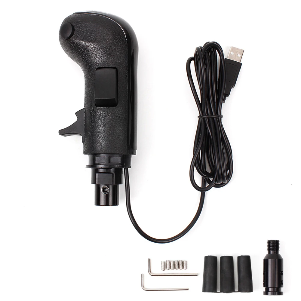 

Рукоятка переключения передач с USB, совместимая с Logitech G29/G27, характеристики: 18 передач и быстрые переключатели
