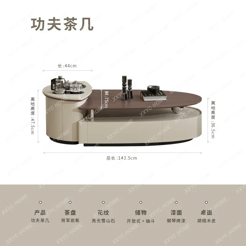 Coffee table living room new movable lifting coffee table tea integrated small apartment simple