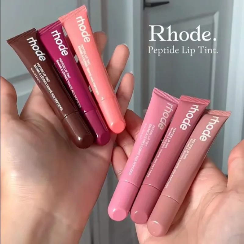 New Lip Balm Phone Case Lip Gloss Long-lasting Moisturizing Liquid Lipstick Ribbon Espresso Raspberry jelly Transparent Glaze