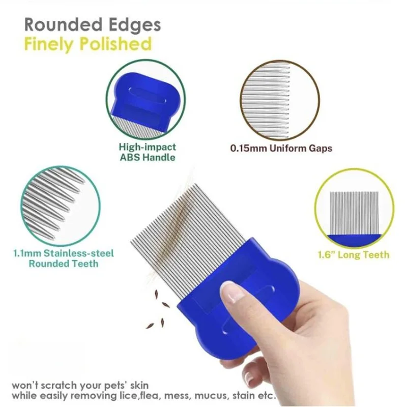 Set 4 Buah Sisir Hewan Peliharaan Sikat Deshedding Pijat Bersih untuk Anjing Kucing Kutu Kontrol Produk Perawan Rambut Sikat Jas Hujan Anjing