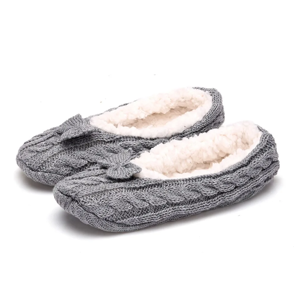 

Soft Knitted Coral Fleece Socks Anti-slip Warm Thicken Plush Socks Women Men Hosiery Winter Floor Socks Women