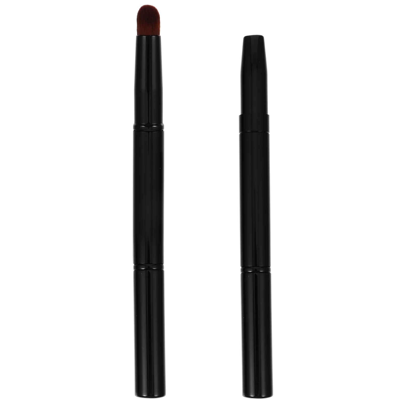 

2Pcs DoubleEnded Makeup Brush Durable Soft Professional Angled Eyebrow Brushes Mini Tools Shaping Brows