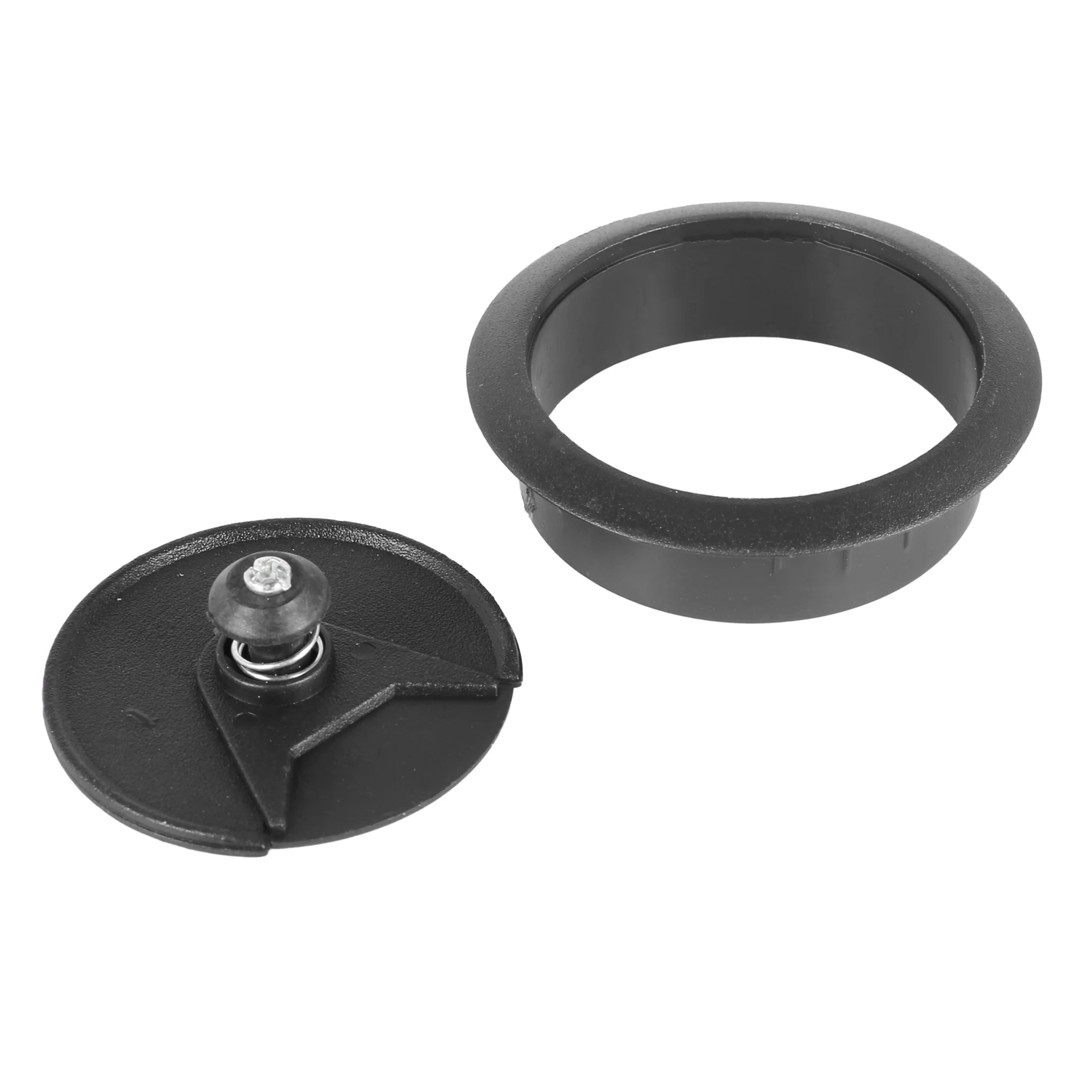 

A13E-5 шт. черные круглые пластиковые крышки для кабельных отверстий диаметром 70 мм для компьютерного стола