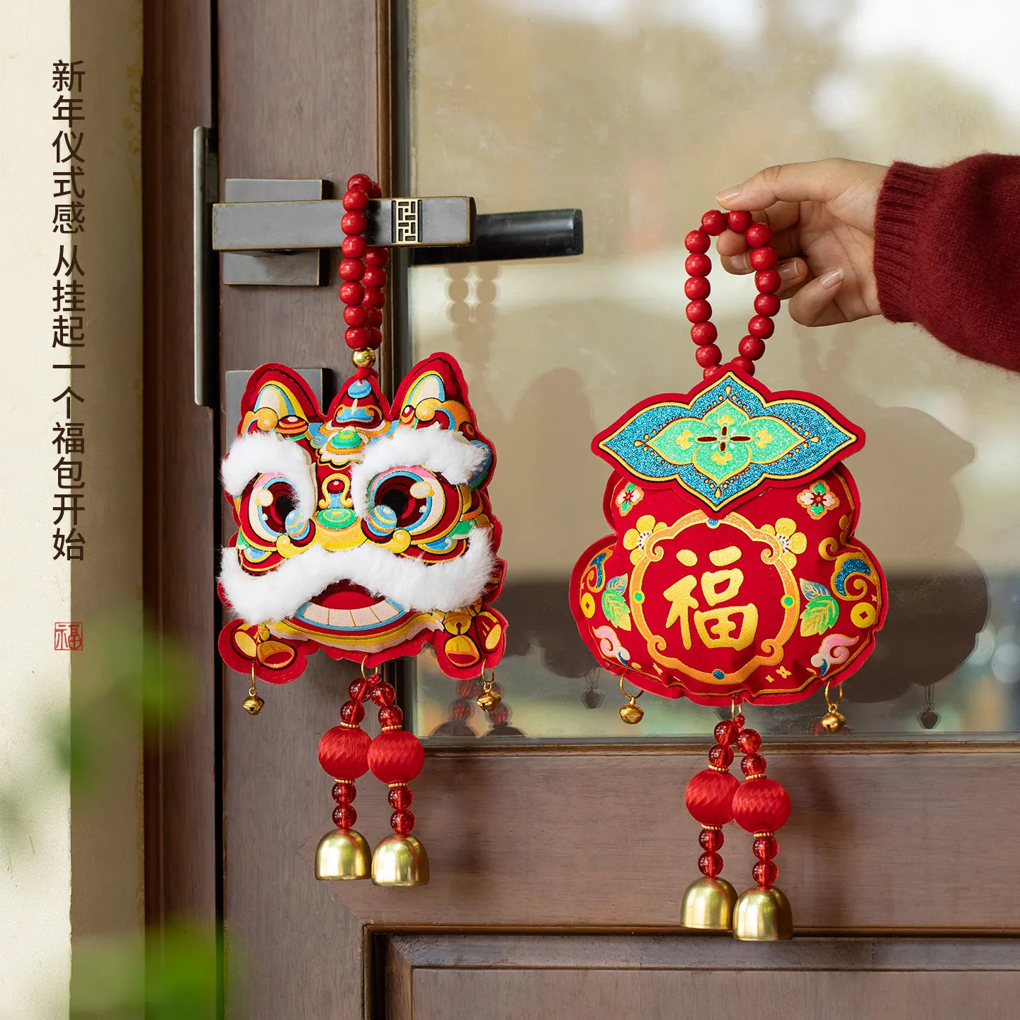 2026 السنة الجديدة الديكور الحصان العام الباب شرابة قلادة مهرجان الربيع الصيني شنقا الديكور Tet شنقا حلية