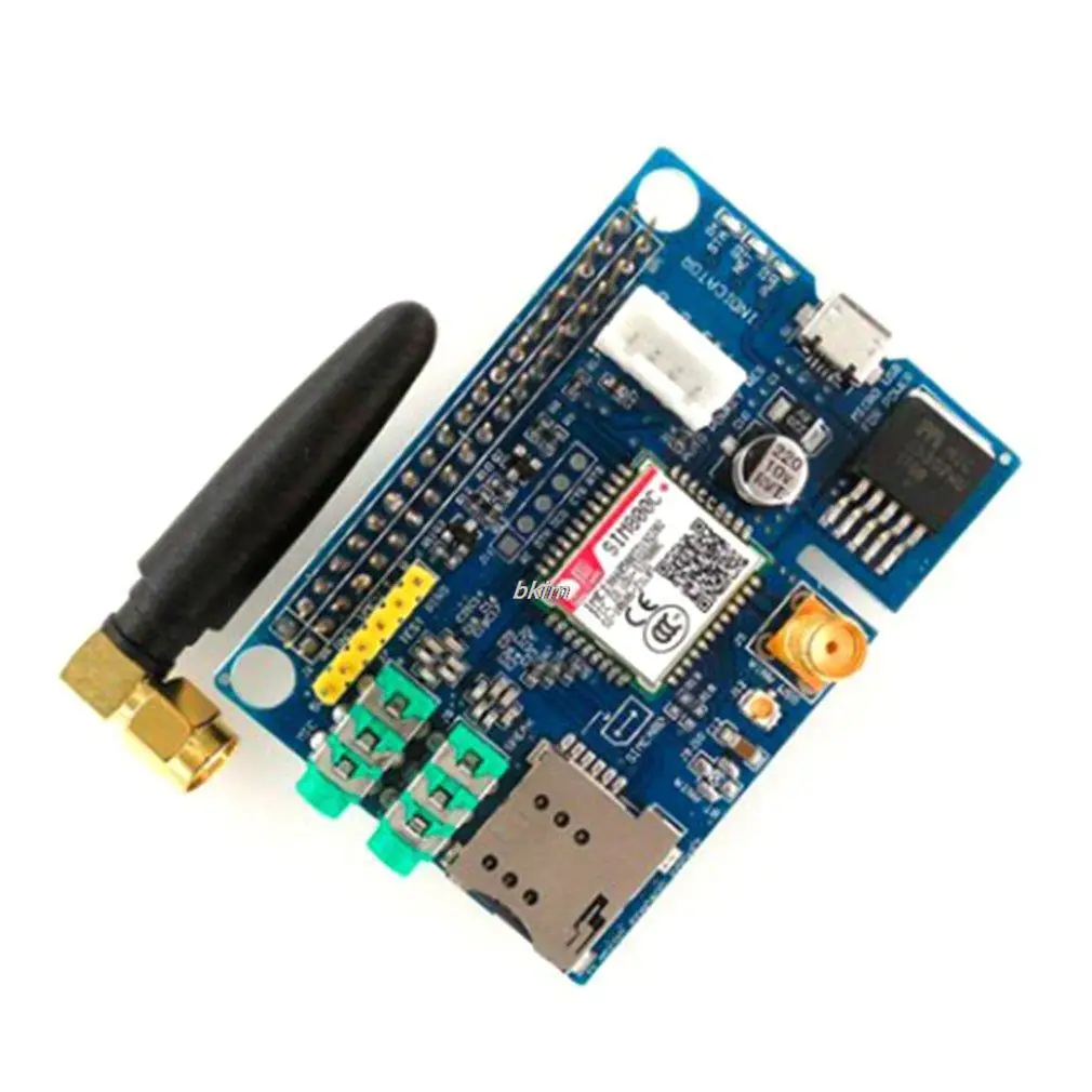 

SIM800C Message Development Board Module MIicro SIM Flip Card Holder SMA And Ipxmini Interface Message Board Dropshipping