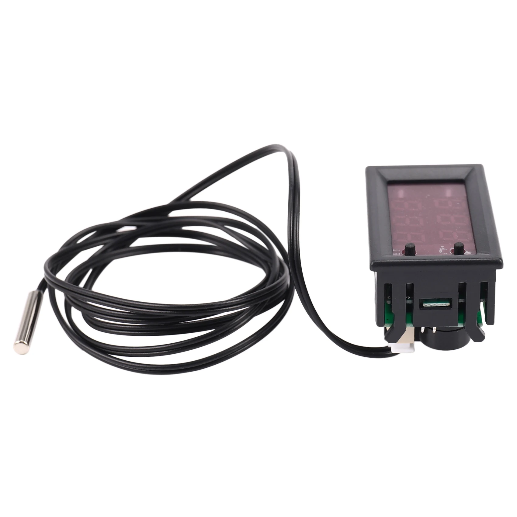 Электронный термостат постоянного тока 12 В для микрокомпьютера, регулятор температуры, регулируемый цифровой светодиодный дисплей, интеллектуальный