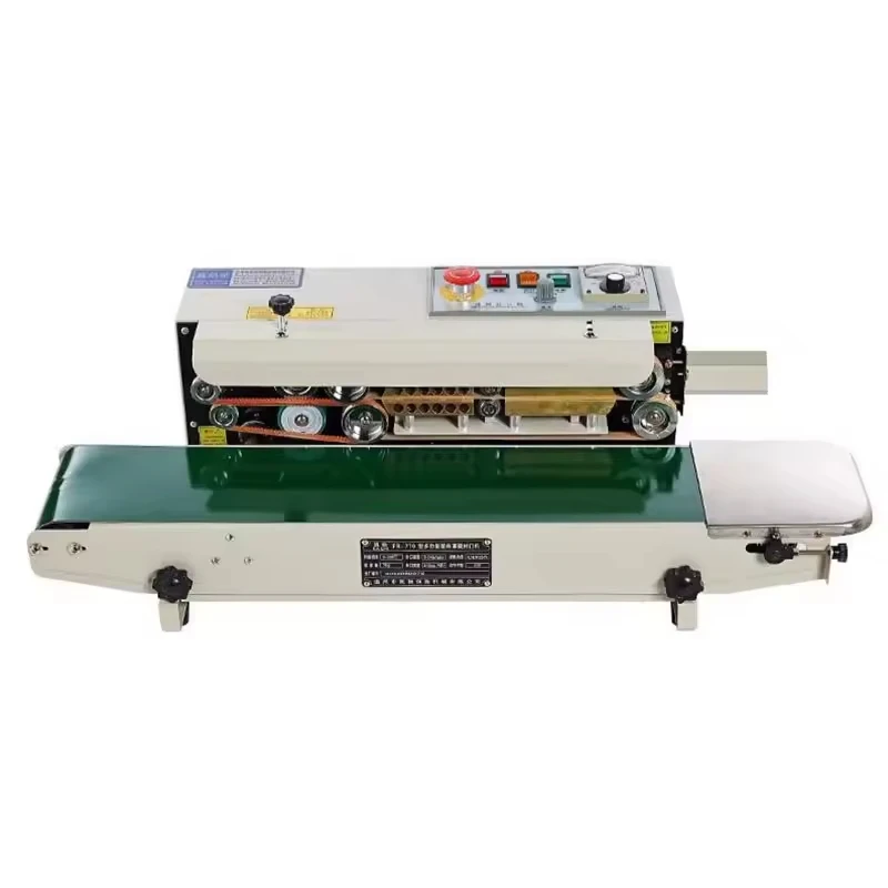 Electric Impulse Heat Sealing Machine 0-300 Degree C Temp Control Date Stamper 0.02-0.80mm Thickness for Plastic Aluminum