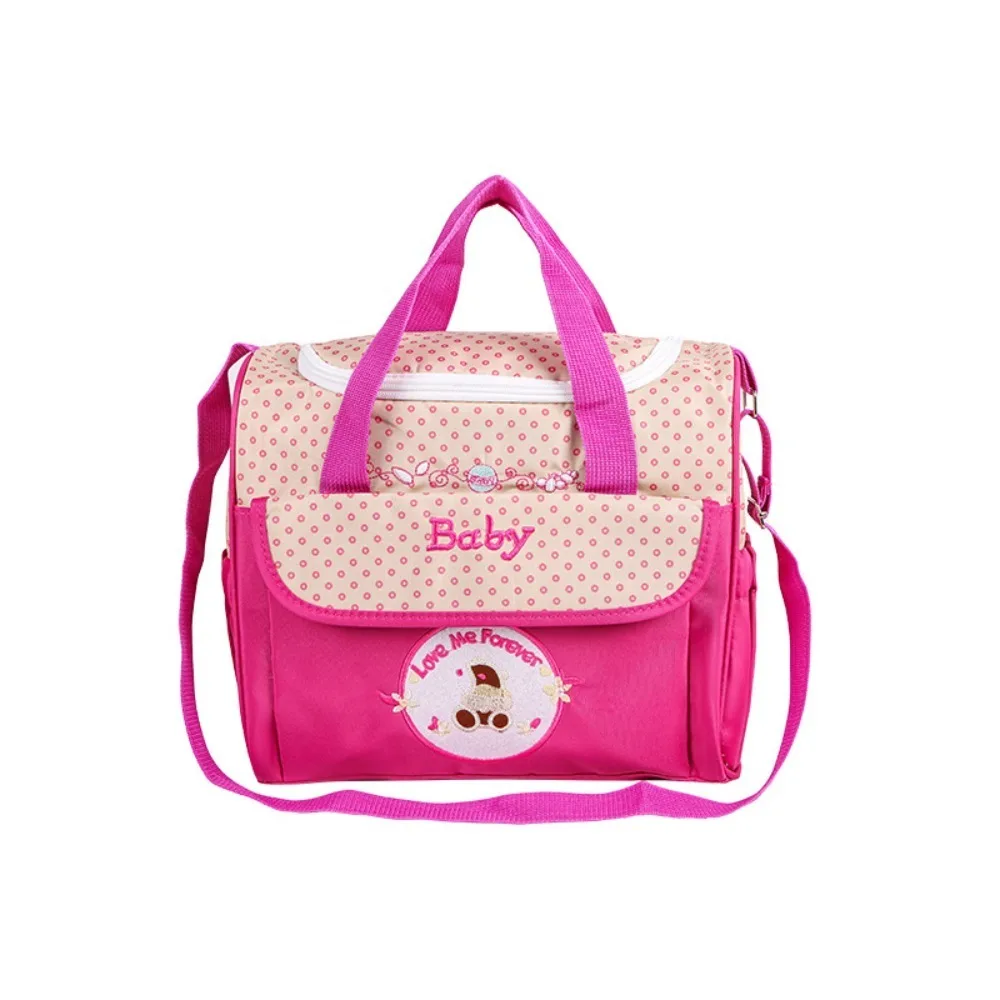 

Portable Storage Baby Diaper Bag Crossbody Multifunctional Mommy Maternity Packs Handbag Canvas Baby Stuff Nappy Bags Baby Care