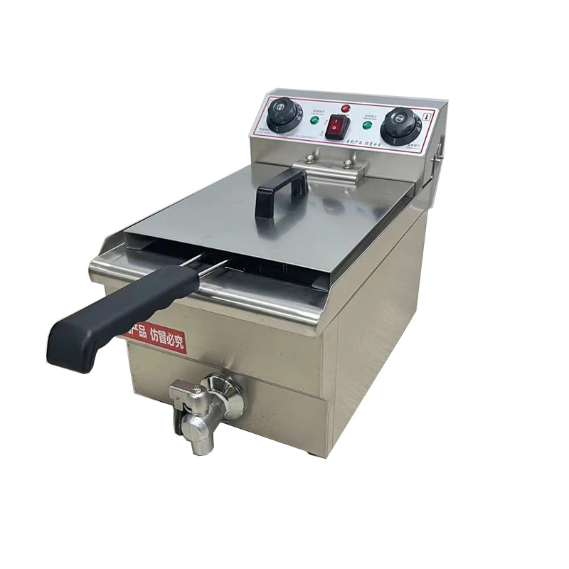 Commercial Fish Potato Plantain Chips Fats Fryer Frying Machine Electric Turkey Industrial Deep Fryer
