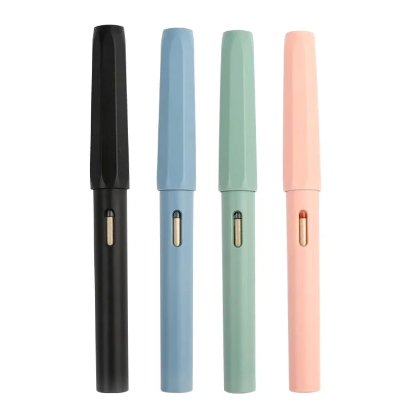 

ZHONGUAN C102 Fountain Pen EF 0.38MM Nib,Beautiful Colorful Hexagonal Shapes Writing Supplies Business Office Stationery