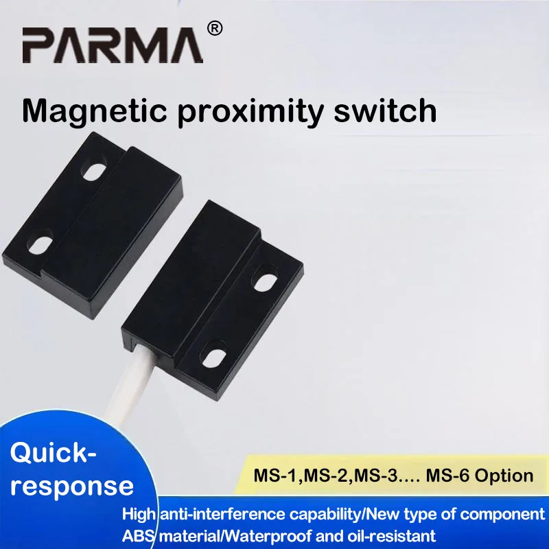 Magnetic proximity switch MS-4 magnetic door control induction switch door opening light on proximity type magnetic door control