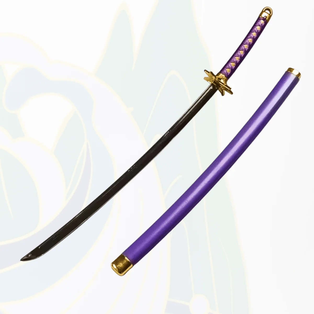 Toushirou – épée Katana en métal, 9.8 pouces, sabre Katana japonais, couteau de samouraï Ninja Original, accessoires de Cosplay, jouet accessoire