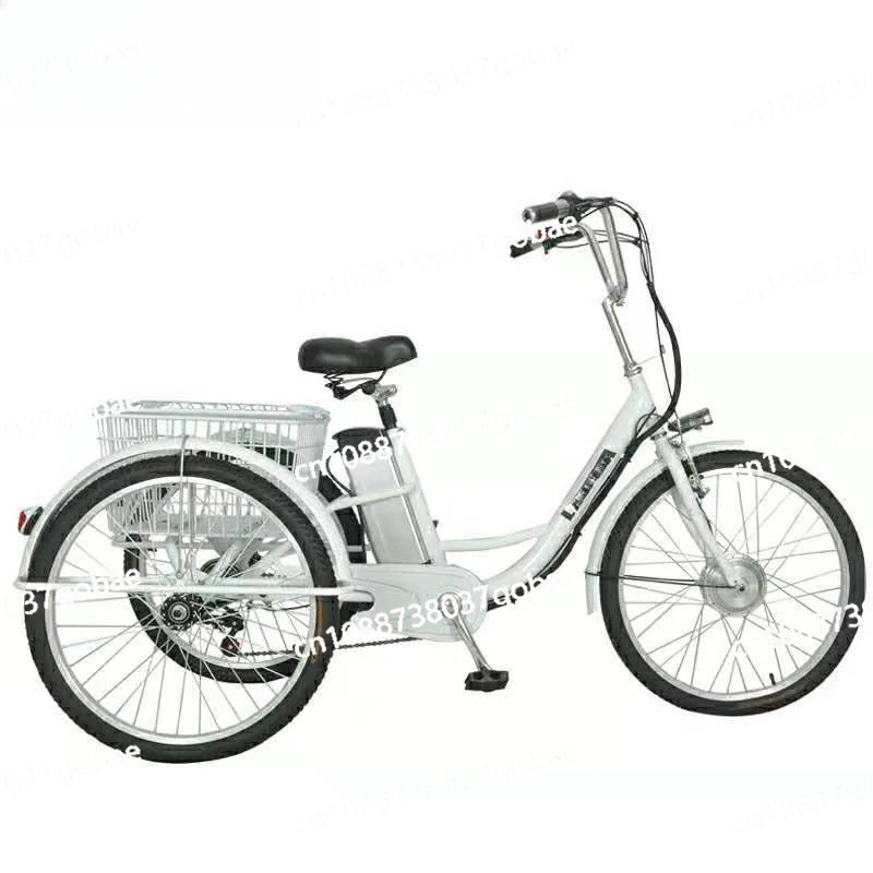 

Electric power adult pedal tricycle 24/26 inch electric moped