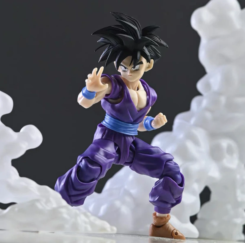 متوفر في المخزون Ko Hm & Air لعبة دراغون بول Shf Son Gohan Ssj Ha001 Ha003 رؤساء مجموعة إكسسوارات شخصيات الحركة أنيمي لعبة مجسمة هدية الكريسماس #4