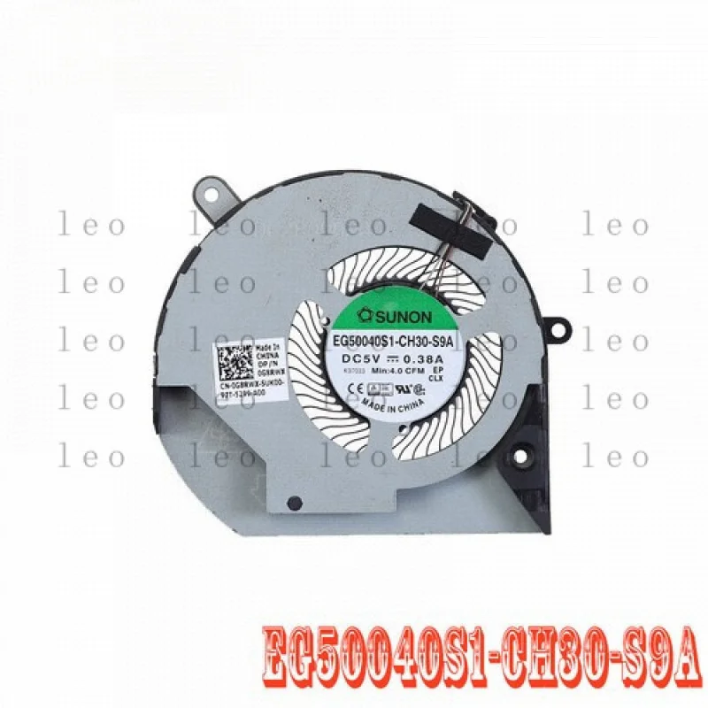 

PP Laptop CPU Cooling Fan For Dell Precision 3540 M3540 0G8RWX G8RWX DC28000NJSL