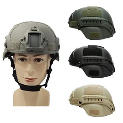 Dziecięcy młodzieżowy hełm wojskowy szybki kask MICH2000 Airsoft MH hełm taktyczny Outdoor Painball CS SWAT Riding Protect Equipment