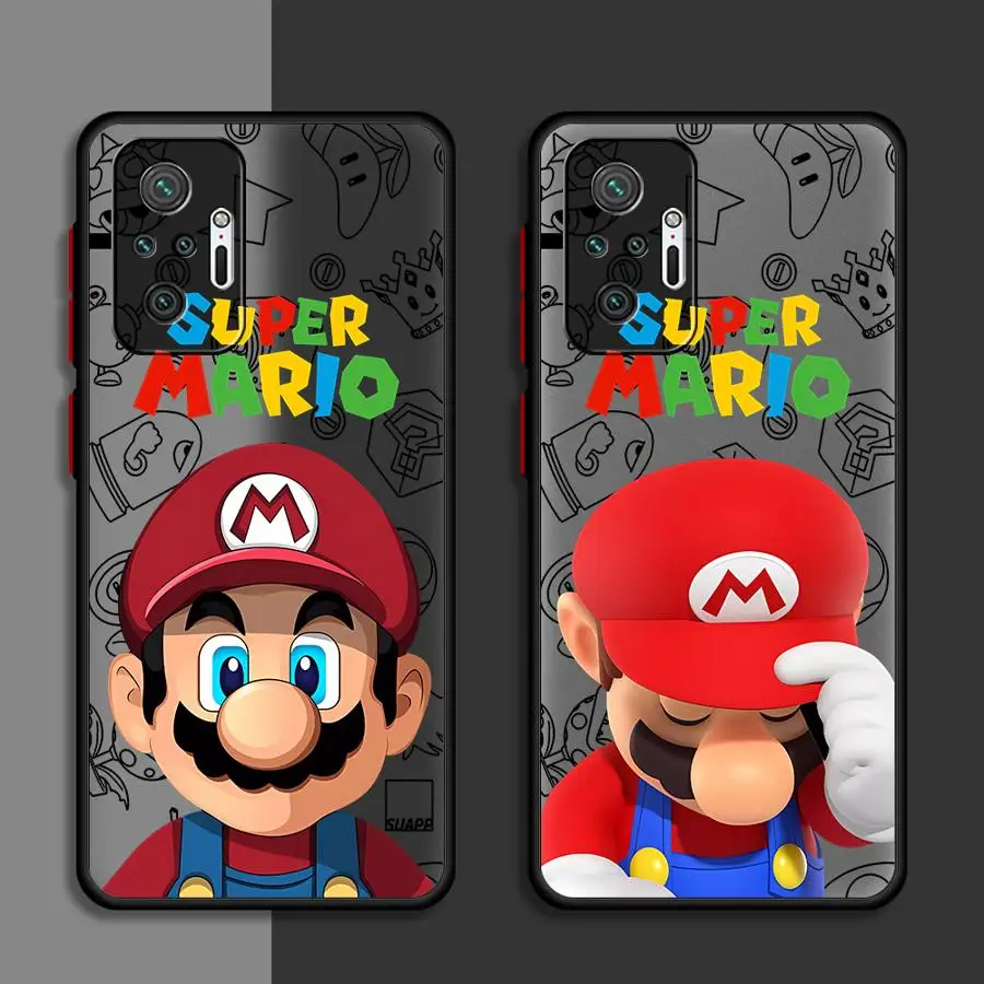 M-MarioS CartoonS Phone case for Xiaomi Redmi Note 9 9S 9T 10S 10 Pro 10Lite 11S 11 12S 12 13 Pro ProPlus 4G 5G case