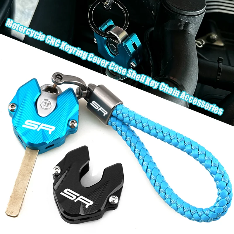 

Motorcycle Accessories CNC Key Cover Case Shell & Keyring KeyChain For CFMOTO 675SR 250SR 300SR 450SR 250/300/450/675 SR/SRR/SS
