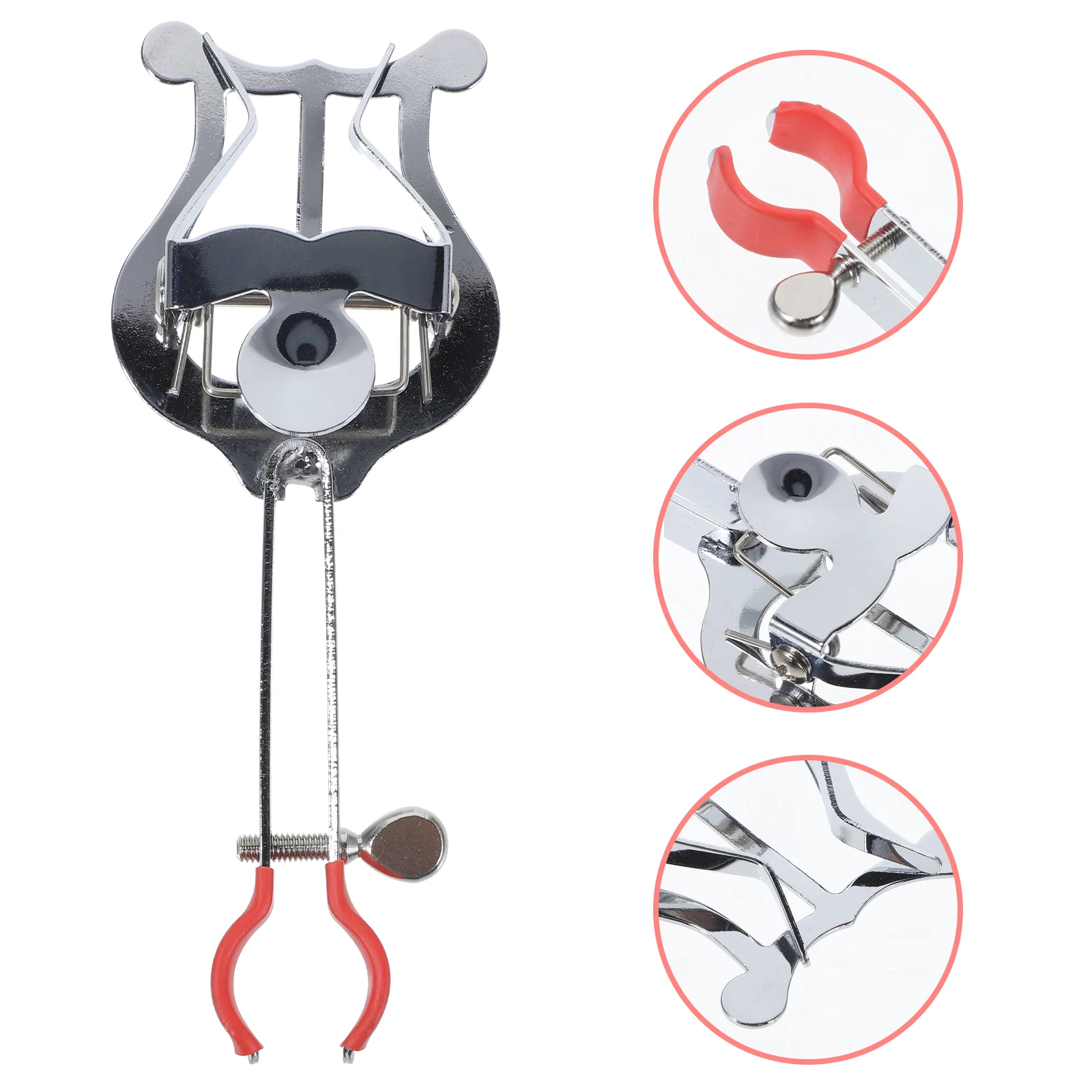 Soporte para partituras de trompeta, Material ABS práctico y ligero, carpeta con Clip para puntuación, accesorios para notas