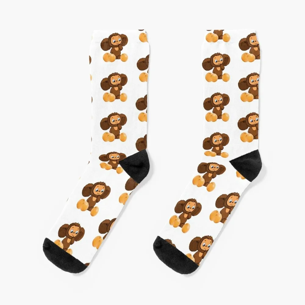 

Cheburashka Socks Climbing shoes FASHION luxury Woman Socks Men's