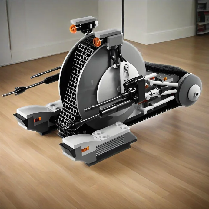 جديد الفضاء القوة الفيلم المشهد خزان Droid بنة نموذج لتقوم بها بنفسك تجميع لعبة الأطفال هدية عيد ميلاد MOC-75015 MOC-7748 #3