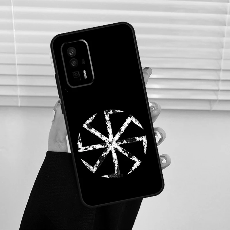 Slavic Symbol Kolovrat Case For Xiaomi POCO X5 Pro X3 F5 M6 M5s X4 GT F3 F4 12X 13 Ultra 11T 12T Pro 12 Lite Cover