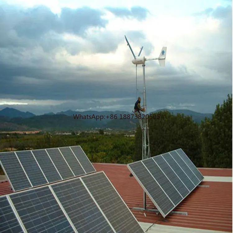 5kw off grid pannello solare batteria sistema eolico e solare