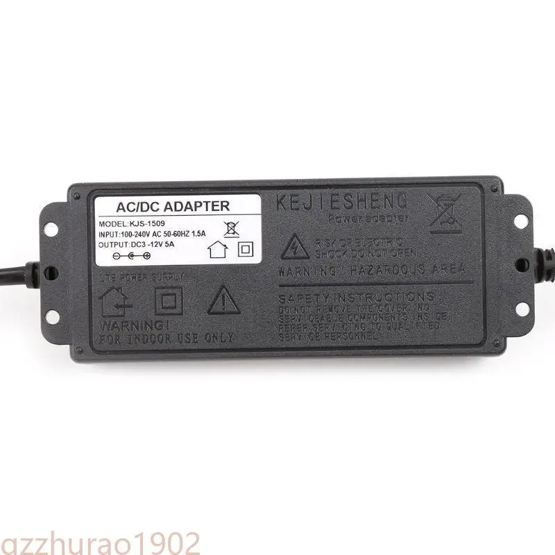 97QBの調整可能な電源アダプター電圧デジタルディスプレイ画面3V-12V 5A EUプラグ