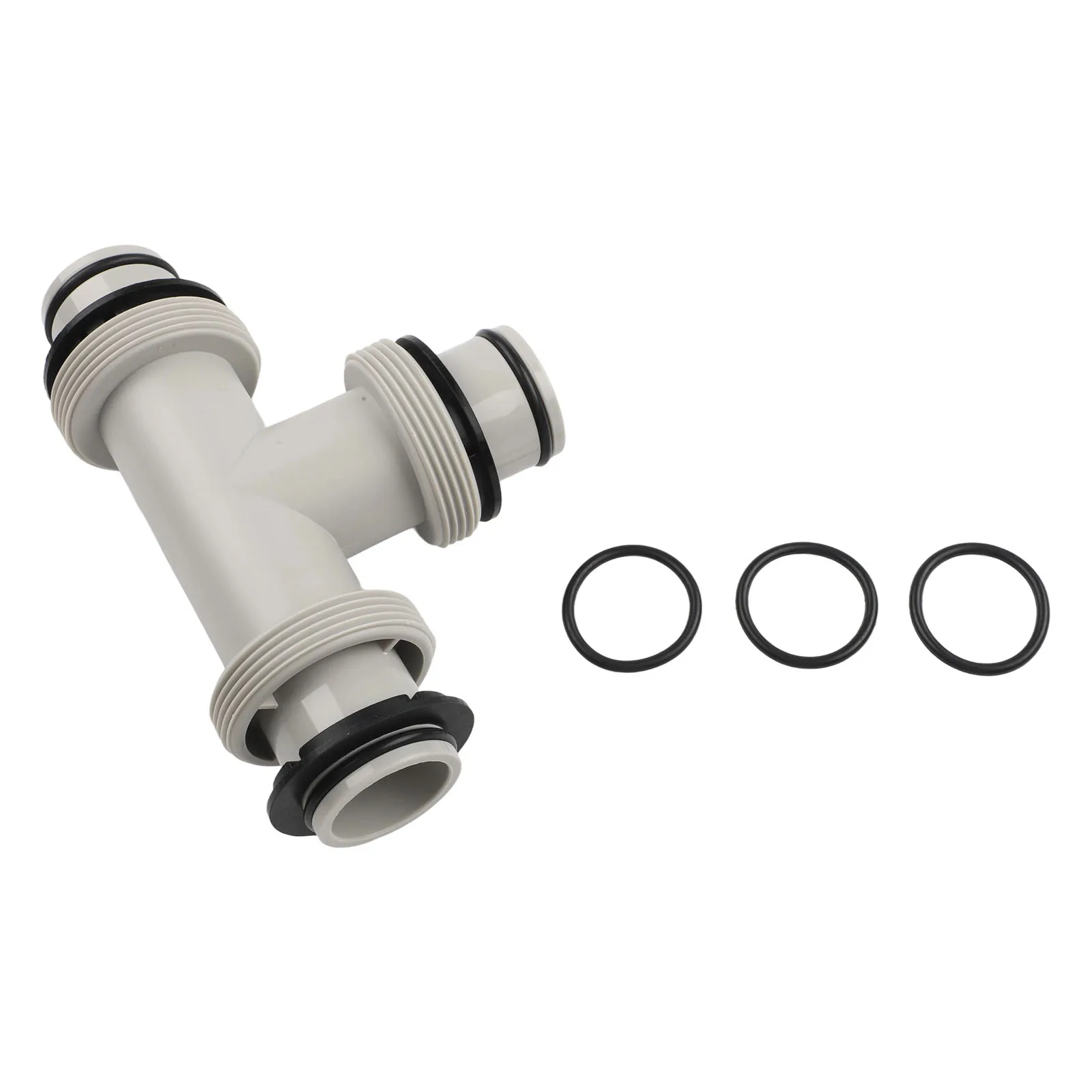 Connector Adapter For Intex Parts Hose Plunger Valve PP Material Pool Pumps Rubber O-rings For Tee T-Joint Pool Part