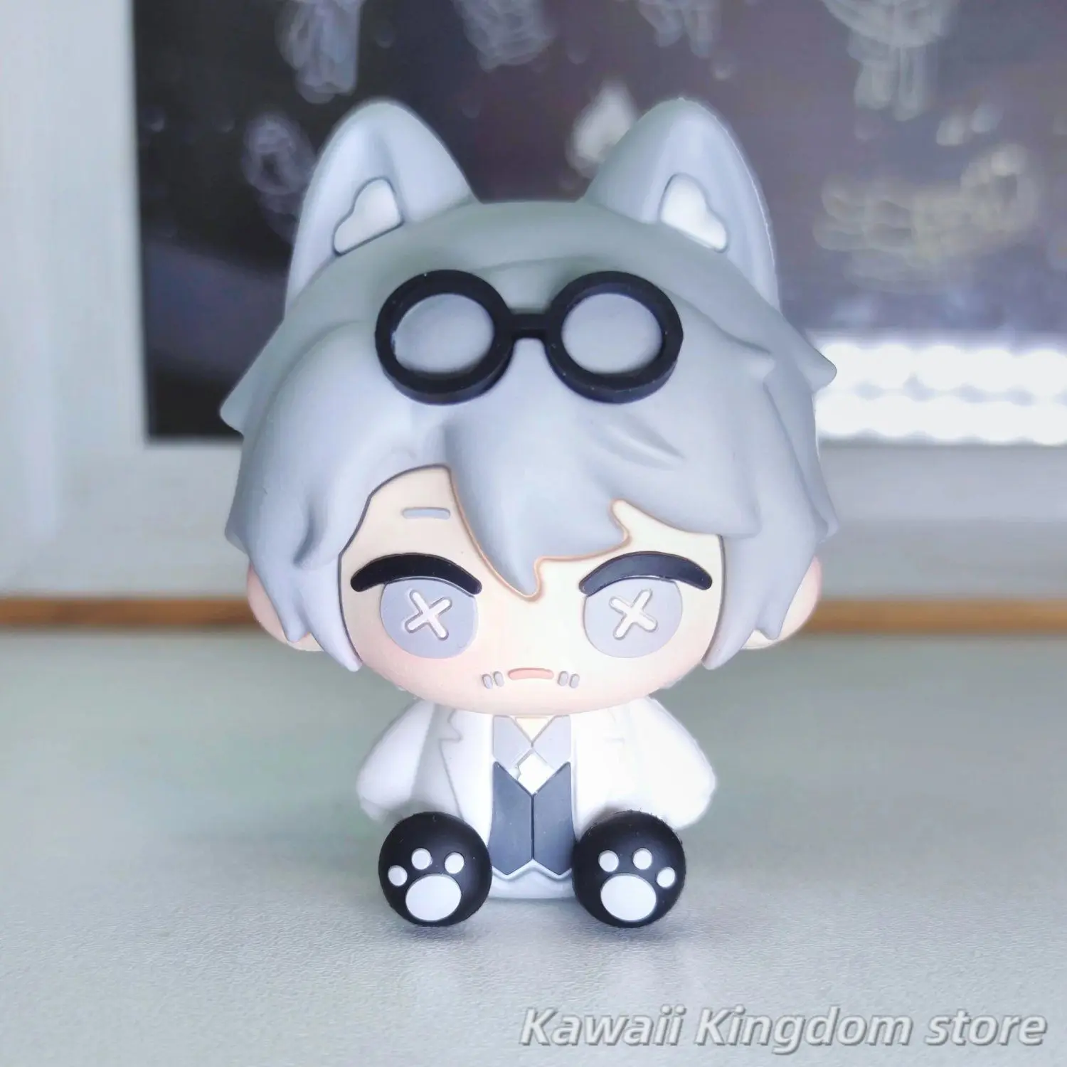 

Identity V Ezop Carl Бальзамировщик Аниме Модель из ПВХ Статуя Кукла Модель Периферия Декомпрессионный орнамент Чехол для настольного компьютера 7 см