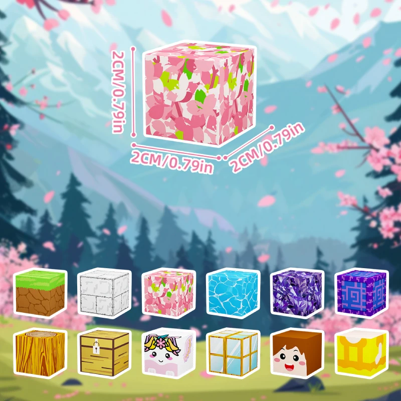 100 SZTUK ZESTAWU MAGNETYCZNYCH KLOCKÓW DO SAMODZIELNEGO ZBIEGANIA, EDUKACYJNY ZESTAW ZABAWKOWY DLA DZIECI, KREATYWNY ZESTAW DO BUDOWANIA