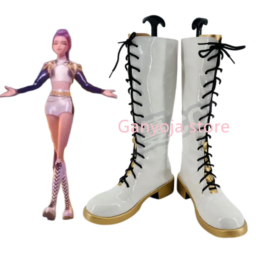 

Обувь Rumi Zoey Mira KPop, охотники на демонов, ботинки для косплея, реквизит для Хэллоуина, карнавала, вечеринки, ботинки, обувь Rumi для взрослых и детей