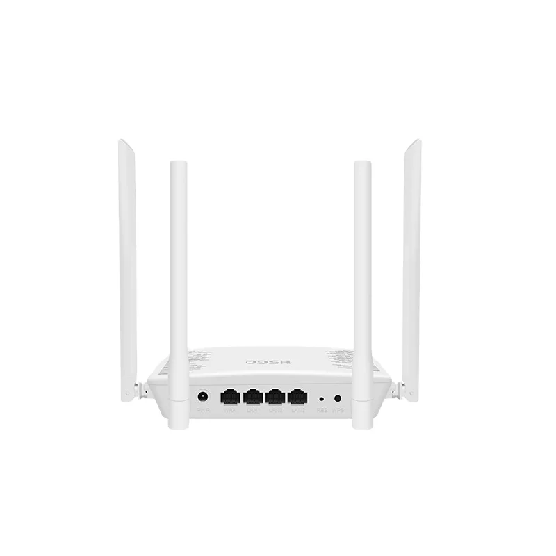 

HSGQ-R1200 Hot FTTH 4GE RJ45 2.4G 5G Modem Dual Band AC1200 Wifi5 Router Wireless Lte Fiber Router