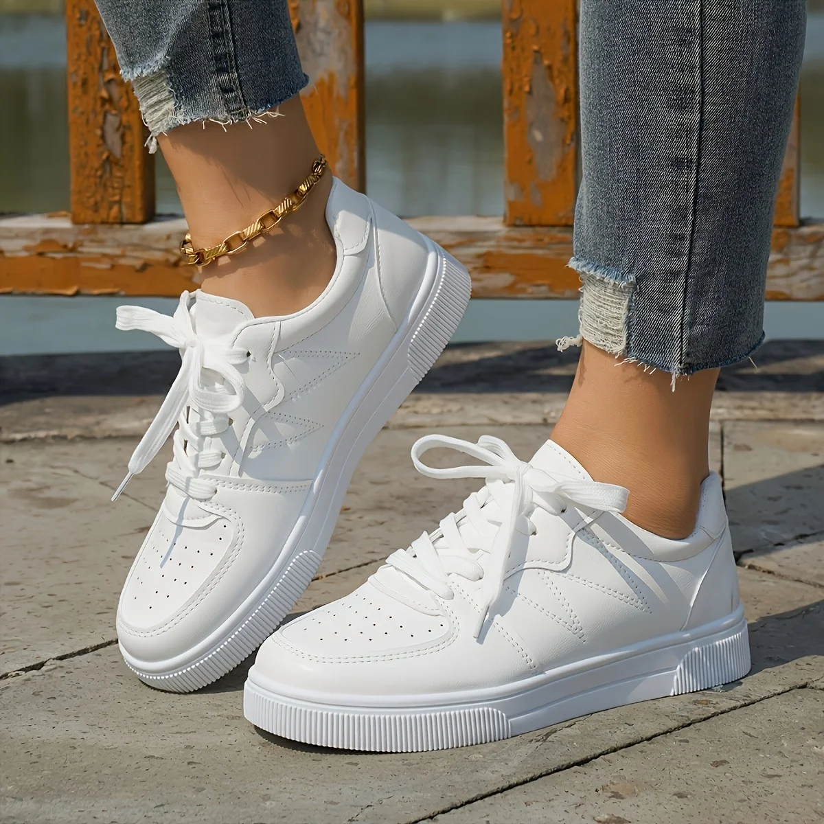 Zapatillas de deporte para mujer, zapatos ligeros transpirables para caminar, zapatos deportivos informales para mujer, zapatos de tenis, zapatos de skate, moda para actividades al aire libre