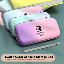 For Nintendo Switch OLED Storage Bag Crystal Hard Cover Shell Case Screen Protective Film Thumb Grip Caps PC Pouch Accessories