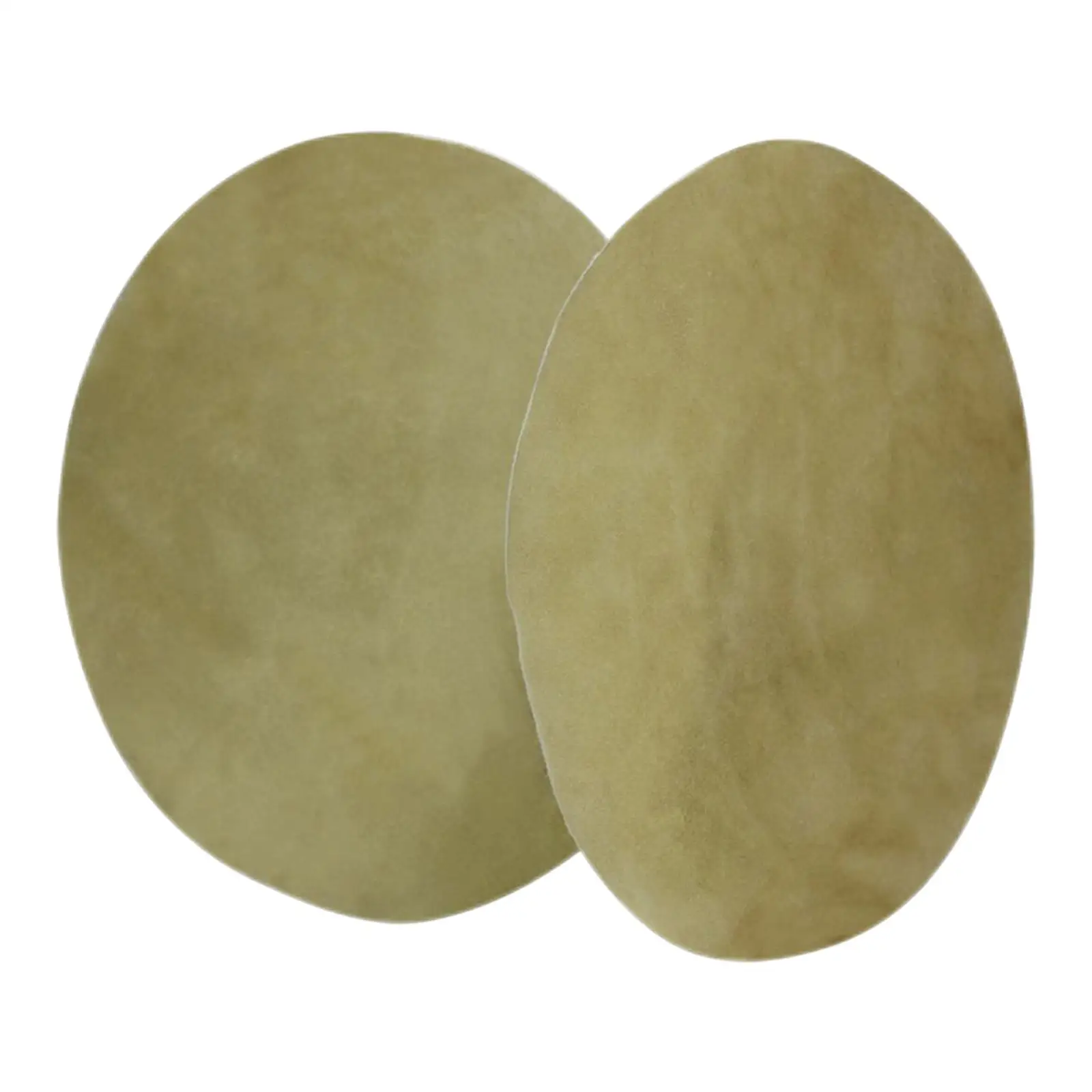 Beige Goat Leather Drumhead Skin 30cm Round for Bongo Drum Konka Drum African Drum